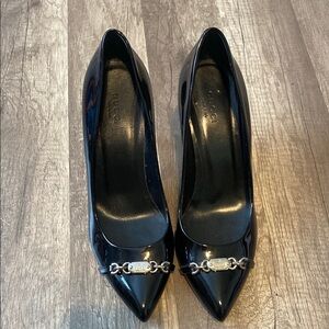 Gucci vernice Chrystal  heels